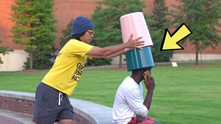Bucket on girls Funny|Viral short clip