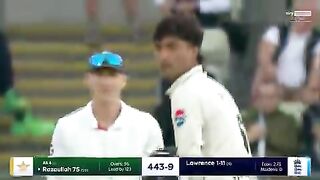 This is the hardest I have ever seen someone swing a cricket bat