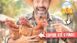🔥 🐔 “VOCÊ ACREDITARIA QUE 3 GALINHAS PODERIAM MUDAR A VIDA DELE?” 😱 — ESPERE ATÉ O FINAL!