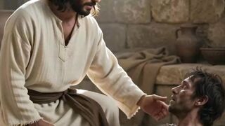 Jesus  cura um paralítico