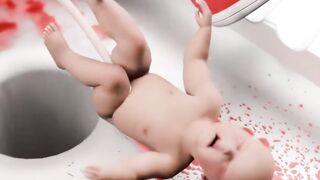 Baby born into a TRAIN TOILET 🚽