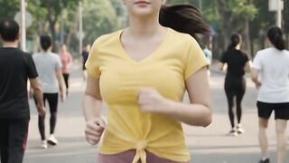 Run with people to stay healthy