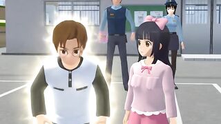 Sakora school simulator game night video