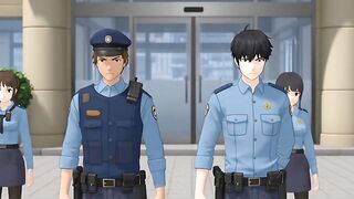 Sakora school simulator game AI police station