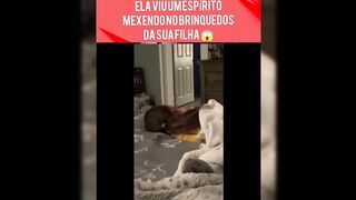 Ela viu um espírito mexendo no brinquedos da sua filha