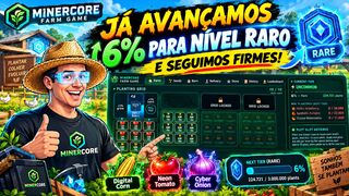 🚨 벌써 UNCOMMON 레벨 달성! MINERCORE에서 RARE를 향해 +6% 진행 중! 🌱🔥