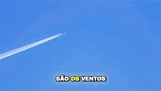 Como Ventos Fortes Mudam a Rota de Um Avião