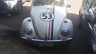 Herbie em Brasília? Flagramos o Fusca 53 no Gama DF!