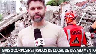 Desabamento em SP: bombeiros encontram corpo de criança desaparecida; mortes sobem para 6
