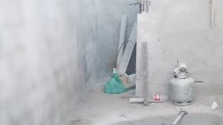 Rebocando a parede do meu quarto 🏡