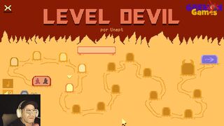 Level Devil #3 tudo invertido.