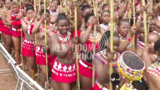 [WATCH] Elated maidens attending the reed dance speak to SilethiweNdlovu about the importance of self-preservation for young girls