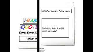 Funny news: After making a joke in public... [Quotes and Poems]