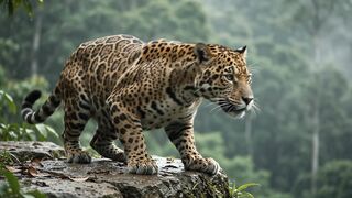 Jaguar ready to attack - Jaguar listo para atacar