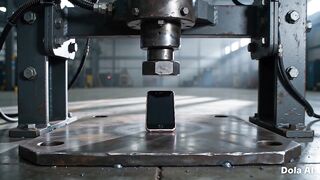 Hydraulic Press vs Smartphone 😱 | Satisfying Crushing Test #Shorts
