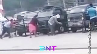 Sirkuit SPBU! Viral Momen Warga Takalar Balapan Bak MotoGP Demi Rebutan Jalur Antrean BBM!