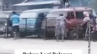 Sirkuit SPBU! Viral Momen Warga Takalar Balapan Bak MotoGP Demi Rebutan Jalur Antrean BBM! 2
