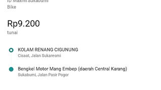 Dapat Orderan Maxim Bike