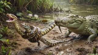 crocodile and SNACKS