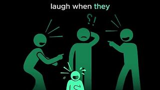 Why some people laugh when they get bullied