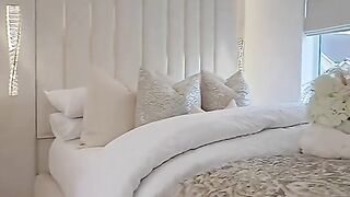 **🤍 This Dream Bedroom Is Pure Elegance! ✨🏡**