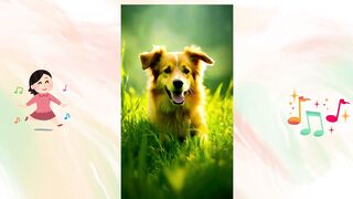 Cachorro no campo Liberdade, natureza e muita alegria! 🐶🌾