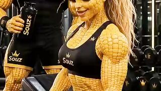 The most focused couple on the internet! 🏋️‍♂️🏋️‍♀️🔥