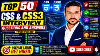 CSS and CSS3 Interview Questions and Answers | Front-End Interview Tips