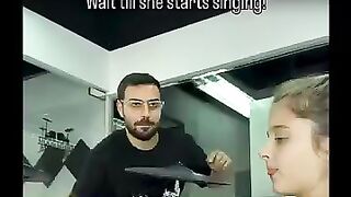 Her drumming teacher was amazing