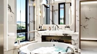Futuristic Bathroom