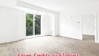 From empty to livingroom