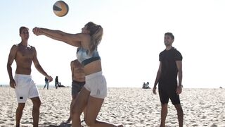 volley beach