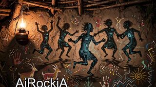 AiRockiA-Rock Sombras  Amigas Dançam nas Paredes Lyrics