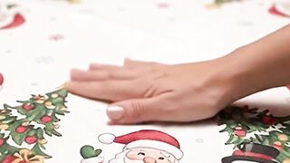 Square Christmas tablecloth 🎅
