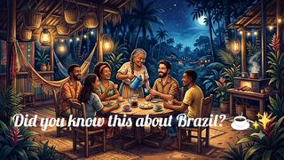 ​Did you know this about Brazil? ☕✨