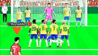 . 🔥 CR7’s Powerful Penalty Kick! 😱⚽