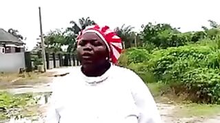 A man face problem by picking phone on the ground