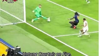 Courtois amankan kemenangan Madrid di saat para penyerangnya bapuk! 😭🔥