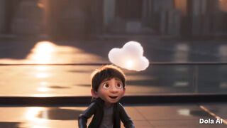 ☁️✨ The Tiny Cloud That Saved a City! 😱🌆 | AI Magic #Shorts