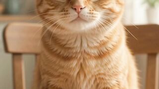 Empty bowl, yet here they are making content! This cat really knows how to get attention!