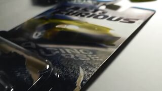 Cinematic presentation of "Hot Wheels" car characters. 3