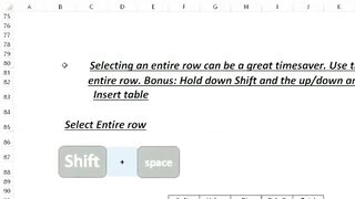 The Fastest Way to Select Rows in Excel! 📊💻 #shorts