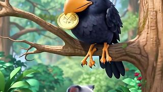 🐦❤️ The Little Crow Nobody Believed! 😱✨ | Cute AI Story #Shorts
