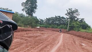 Happy with mud