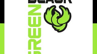 LOGO BLACK AND GREEN