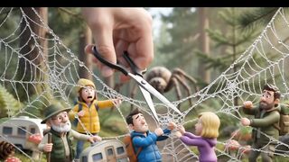 Spider 🕷️🕸️ Rescue video