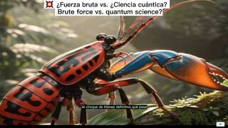 ¿Fuerza bruta vs. Ciencia cuántica?/Brute Force vs. Quantum Science?