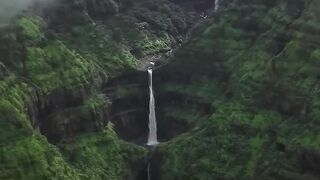 It’s August again. 🌧️🤍 Rain,  waterfalls & chai… my kind of addiction. ☁️🍃#rain #monsoon #august 2