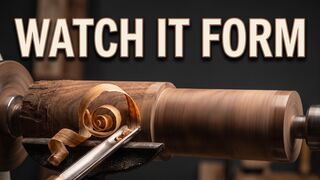 Wood Turning a Wooden Plate | Satisfying Woodworking ASMR