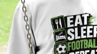 Eat sleep football repeat